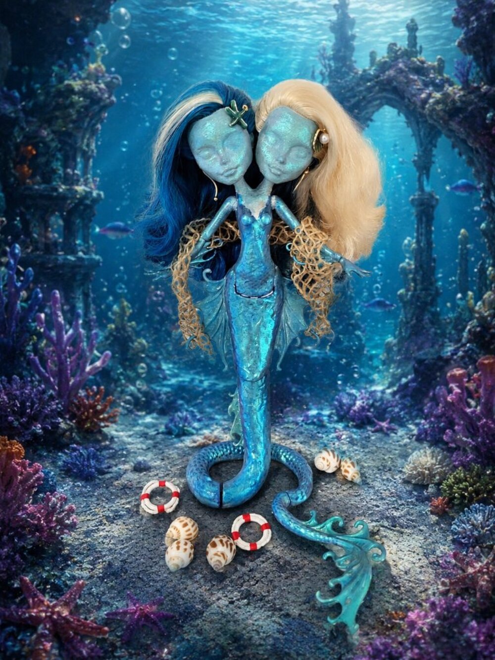 OOAK doll Morea Sea Goddess